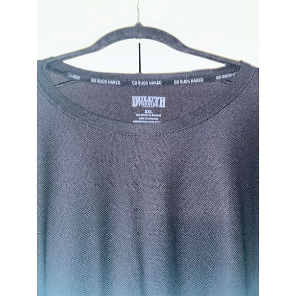 Duluth Trading Co. Men's 3XL Black Go Buck Naked T-Shirt Short Sleeve - Picture 2 of 5